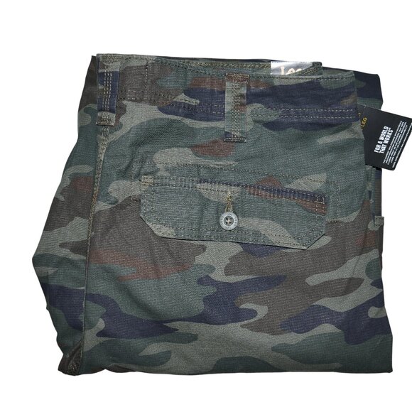 LEE Ripstop Cargo Pants Men's Size 36x34 Camouflage Lightweight NWT - Picture 10 of 10